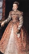 SANCHEZ COELLO, Alonso Isabella of Valois,Queen of Span oil painting on canvas